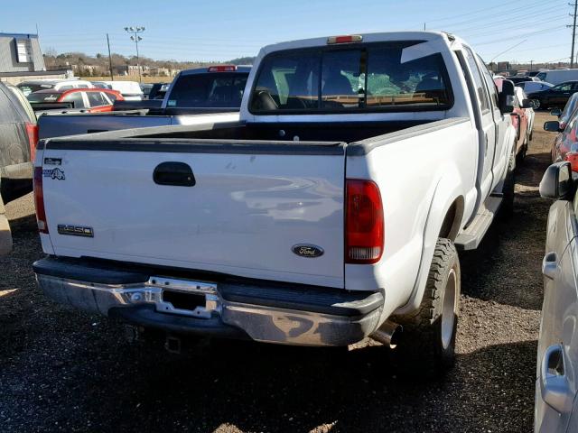 1FTSW31F4YED57837 - 2000 FORD F350 SRW S WHITE photo 4