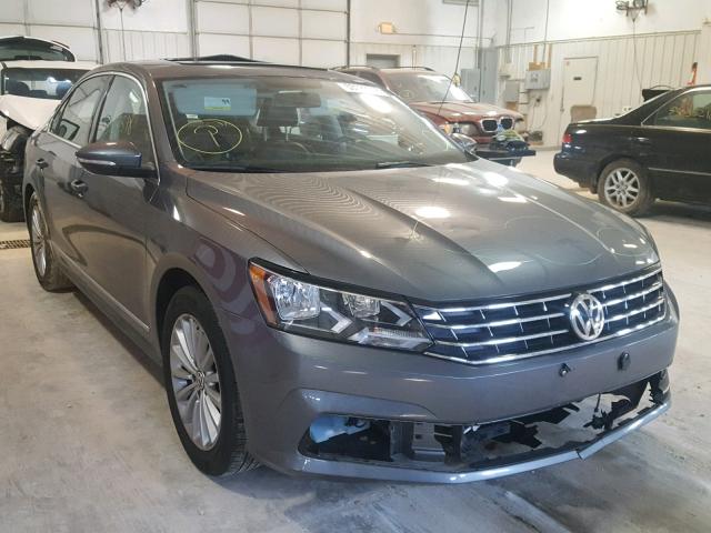 1VWBT7A38GC052421 - 2016 VOLKSWAGEN PASSAT SE GRAY photo 1