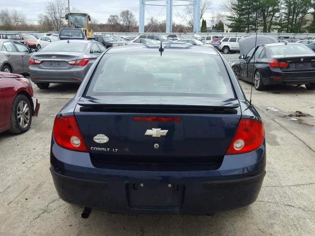 1G1AT58H297131169 - 2009 CHEVROLET COBALT LT BLUE photo 9