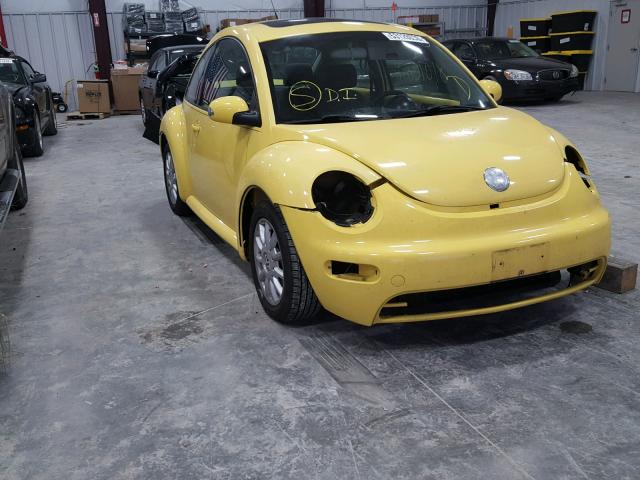 3VWCK31C64M412487 - 2004 VOLKSWAGEN NEW BEETLE YELLOW photo 1