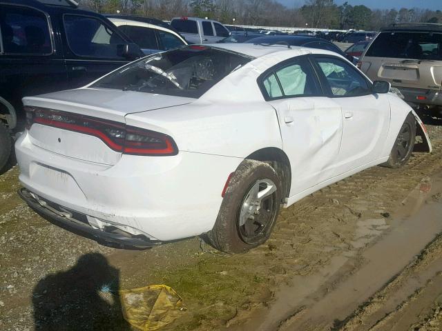 2C3CDXAT0GH310596 - 2016 DODGE CHARGER PO WHITE photo 4