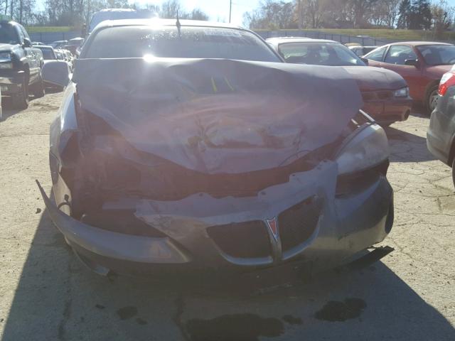 2G2WP522251348836 - 2005 PONTIAC GRAND PRIX GRAY photo 9