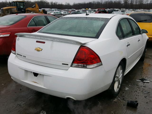 2G1WC5E3XF1152424 - 2015 CHEVROLET IMPALA LIM WHITE photo 4