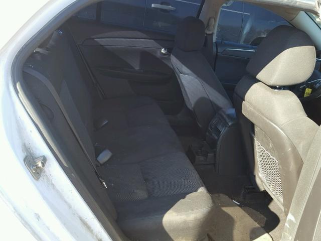 1G1ZC5E0XAF216529 - 2010 CHEVROLET MALIBU 1LT WHITE photo 6