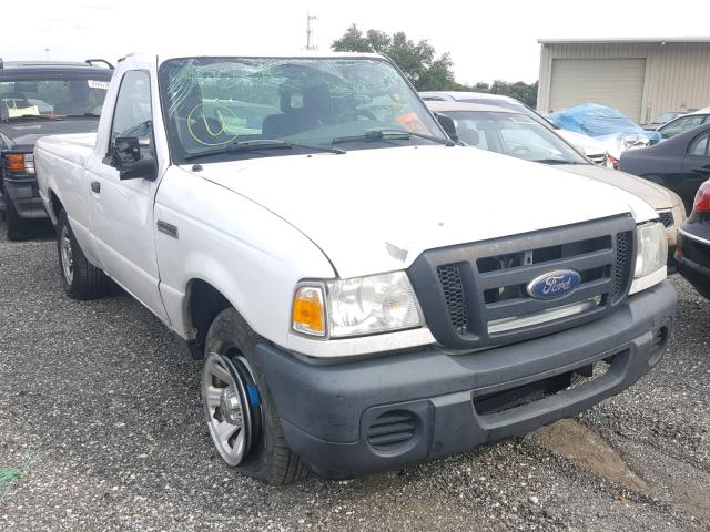 1FTKR1ADXBPA39355 - 2011 FORD RANGER WHITE photo 1