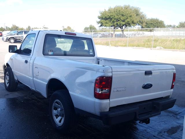 1FTKR1ADXBPA39355 - 2011 FORD RANGER WHITE photo 3