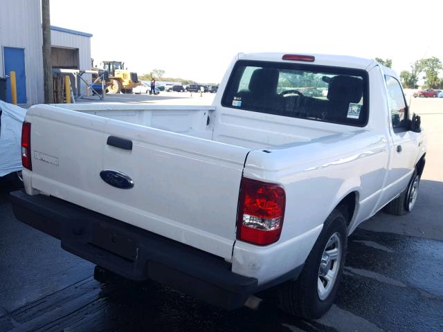 1FTKR1ADXBPA39355 - 2011 FORD RANGER WHITE photo 4