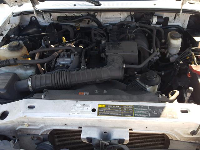 1FTKR1ADXBPA39355 - 2011 FORD RANGER WHITE photo 7