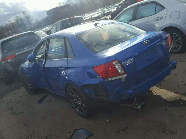 JF1GV7E63DG004973 - 2013 SUBARU IMPREZA WR BLUE photo 3