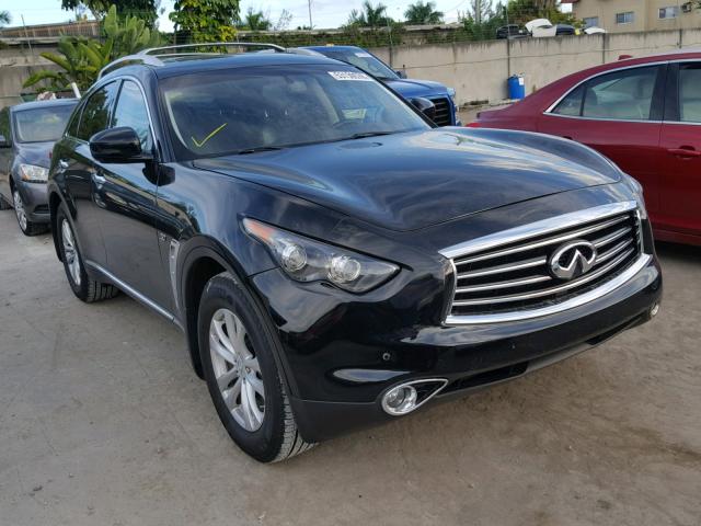 JN8CS1MW3EM412431 - 2014 INFINITI QX70 BLACK photo 1