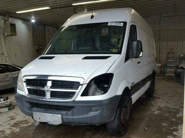 WD0PE745875215743 - 2007 DODGE SPRINTER 2 WHITE photo 2