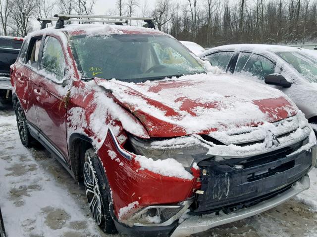 JA4AZ3A37GZ016359 - 2016 MITSUBISHI OUTLANDER RED photo 1