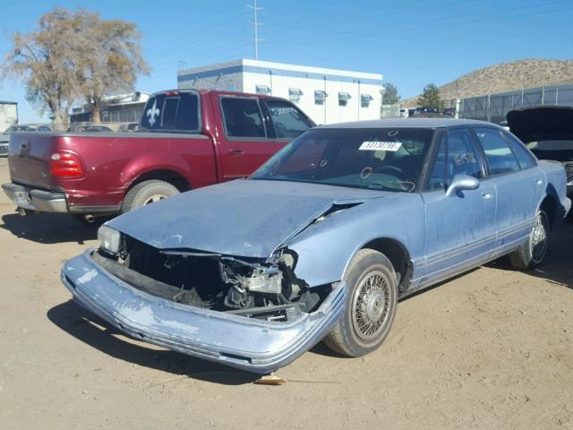 1G3HY52K3SH319100 - 1995 OLDSMOBILE 88 ROYALE BLUE photo 2