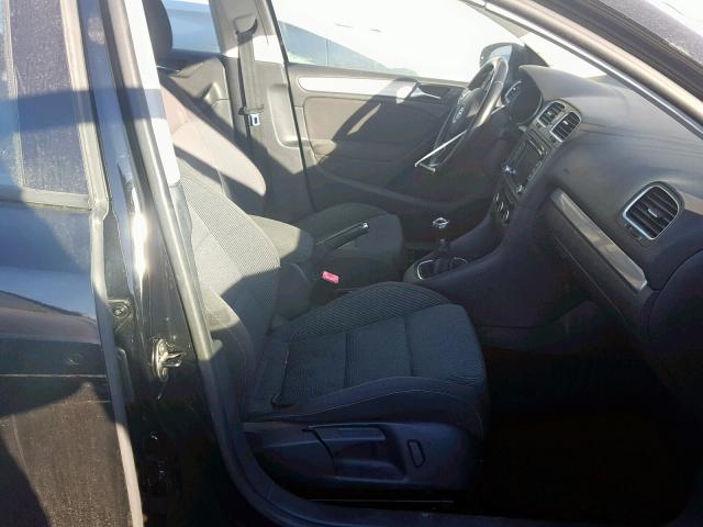 WVWNM7AJ8BW139433 - 2011 VOLKSWAGEN GOLF 黑色 照片 5