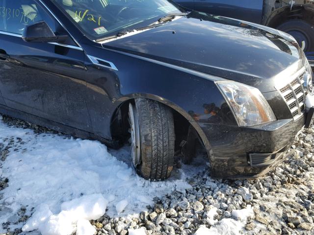 1G6DG5E59D0169666 - 2013 CADILLAC CTS LUXURY BLACK photo 9