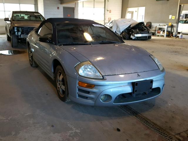 4A3AE45G14E048342 - 2004 MITSUBISHI ECLIPSE SP BLUE photo 1