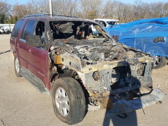 5LMFU28R14LJ19105 - 2004 LINCOLN NAVIGATOR 勃艮第红 照片 1