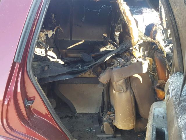 5LMFU28R14LJ19105 - 2004 LINCOLN NAVIGATOR 勃艮第红 照片 6