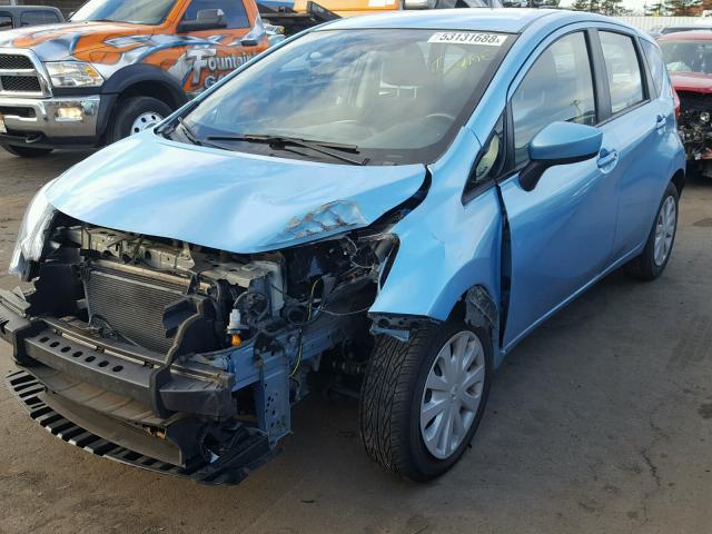 3N1CE2CP1FL405060 - 2015 NISSAN VERSA NOTE BLUE photo 2