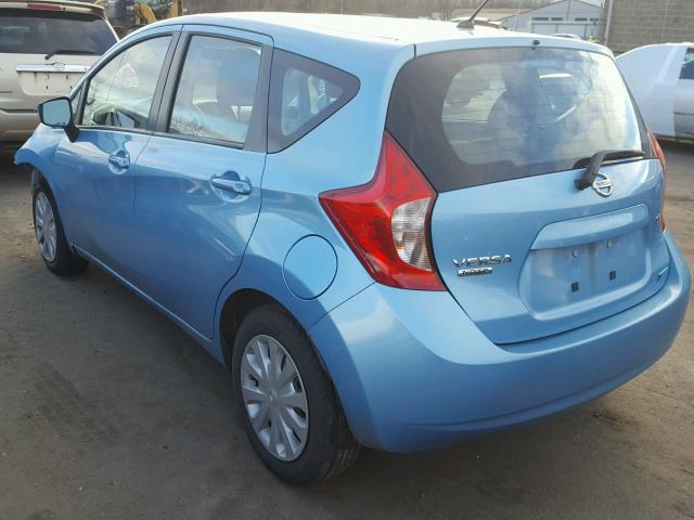 3N1CE2CP1FL405060 - 2015 NISSAN VERSA NOTE BLUE photo 3