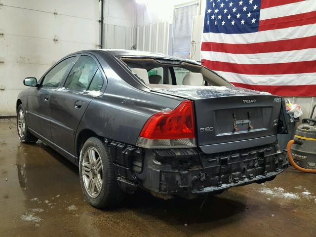 YV1RH592262515865 - 2006 VOLVO S60 2.5T GRAY photo 3