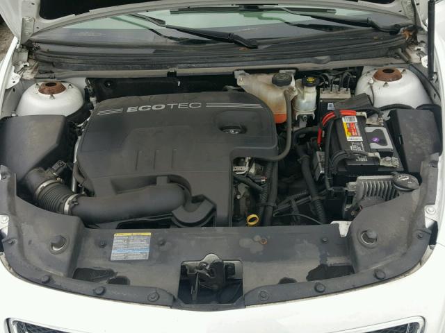 1G1ZB5EB1AF196885 - 2010 CHEVROLET MALIBU LS WHITE photo 7