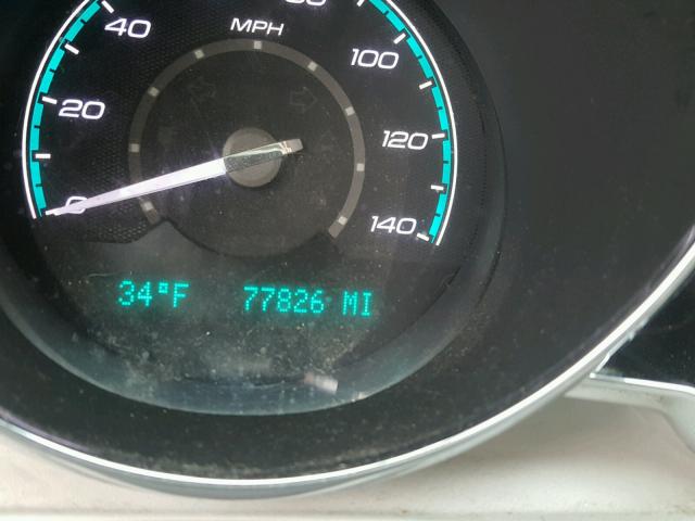 1G1ZB5EB1AF196885 - 2010 CHEVROLET MALIBU LS WHITE photo 8