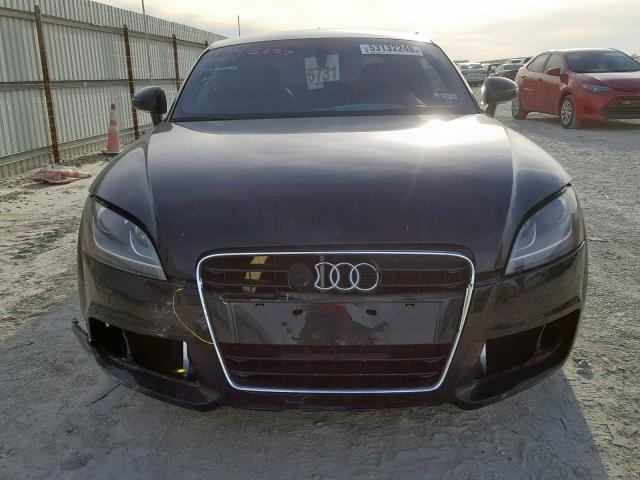 TRUKFAFK8B1023423 - 2011 AUDI TT PRESTIG BLACK photo 9