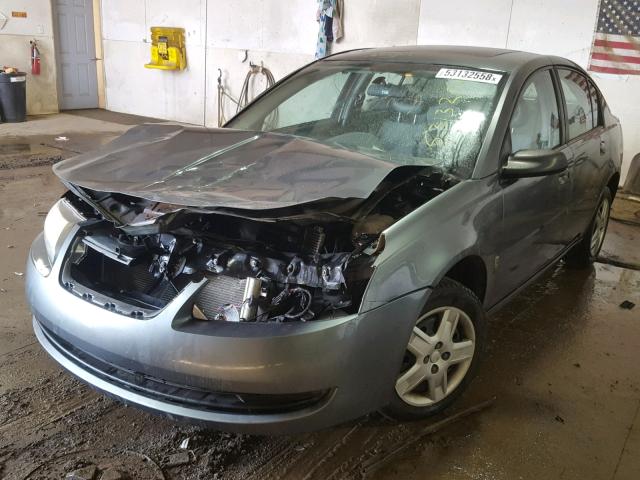 1G8AJ55FX7Z162374 - 2007 SATURN ION LEVEL BLUE photo 2
