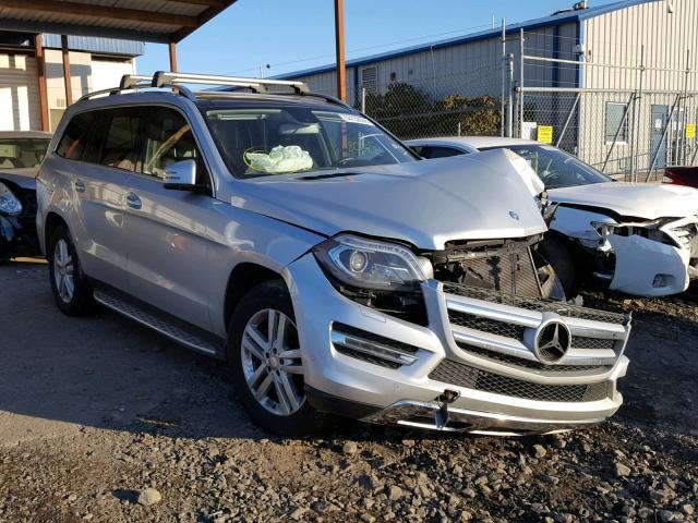 4JGDF6EE0FA490283 - 2015 MERCEDES-BENZ GL 450 4MA SILVER photo 1