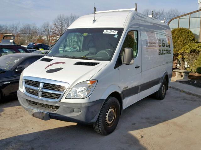 WD0PE745475144170 - 2007 DODGE SPRINTER 2 WHITE photo 2