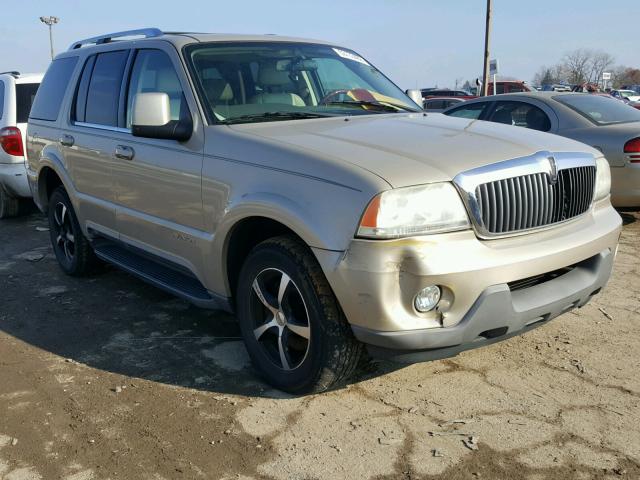5LMEU88H24ZJ14854 - 2004 LINCOLN AVIATOR 金色 照片 1