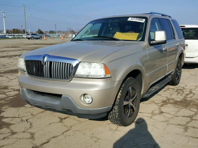5LMEU88H24ZJ14854 - 2004 LINCOLN AVIATOR 金色 照片 2