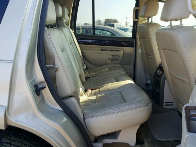 5LMEU88H24ZJ14854 - 2004 LINCOLN AVIATOR 金色 照片 6