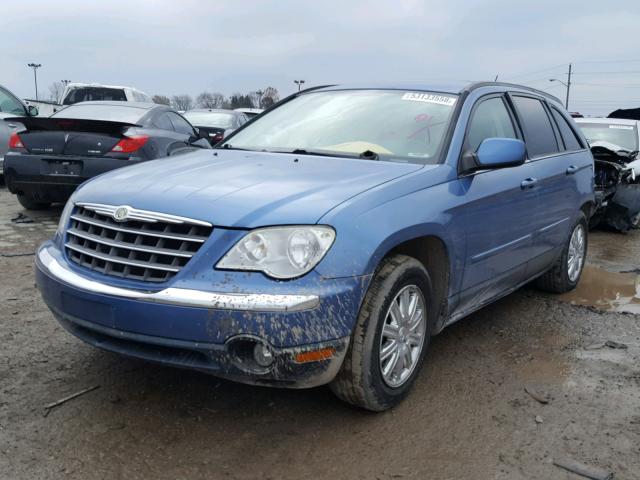 2A8GM68XX7R240530 - 2007 CHRYSLER PACIFICA T BLUE photo 2