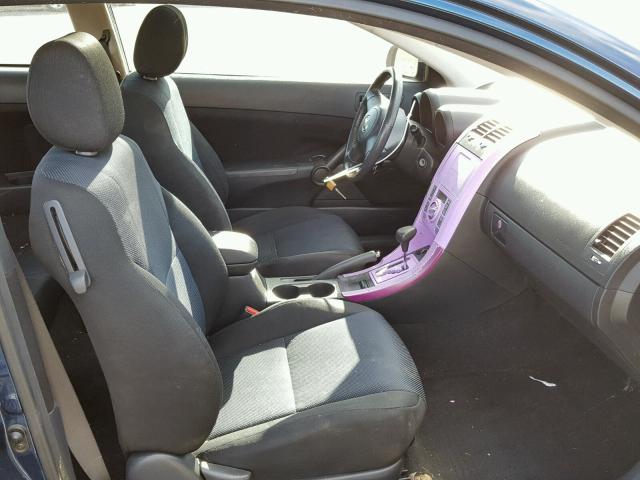 JTKDE177X50043997 - 2005 TOYOTA SCION TC Mavi foto 5