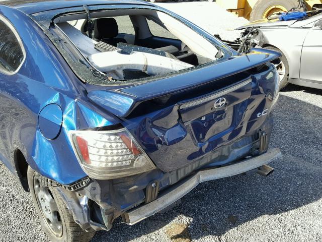 JTKDE177X50043997 - 2005 TOYOTA SCION TC Mavi foto 9