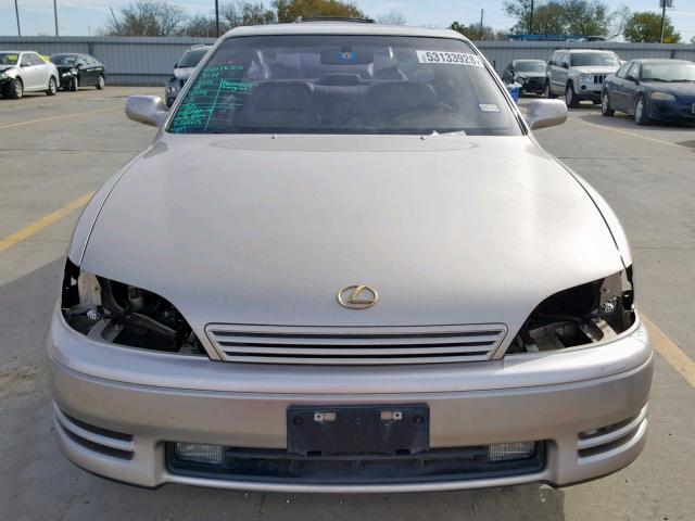 JT8BE12G3T0149187 - 1996 LEXUS ES 300 GOLD photo 9