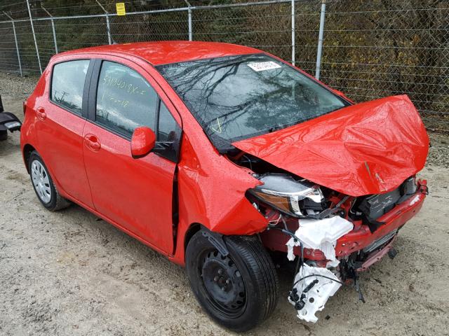 VNKKTUD30GA057273 - 2016 TOYOTA YARIS L RED photo 1