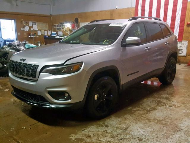 1C4PJMLX5KD282644 - 2019 JEEP CHEROKEE L GRAY photo 2