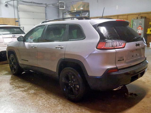 1C4PJMLX5KD282644 - 2019 JEEP CHEROKEE L GRAY photo 3