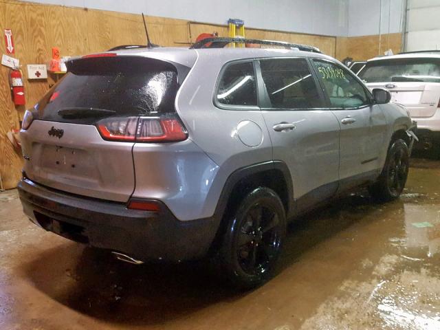 1C4PJMLX5KD282644 - 2019 JEEP CHEROKEE L GRAY photo 4