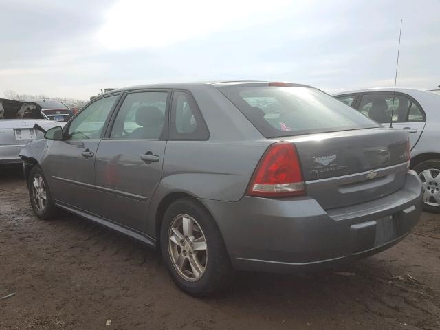 1G1ZT64885F144605 - 2005 CHEVROLET MALIBU MAX 灰色 照片 3