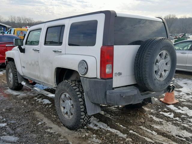 5GTDN136468191272 - 2006 HUMMER H3 WHITE photo 3