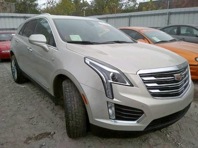 1GYKNBRS9HZ202198 - 2017 CADILLAC XT5 LUXURY SILVER photo 1