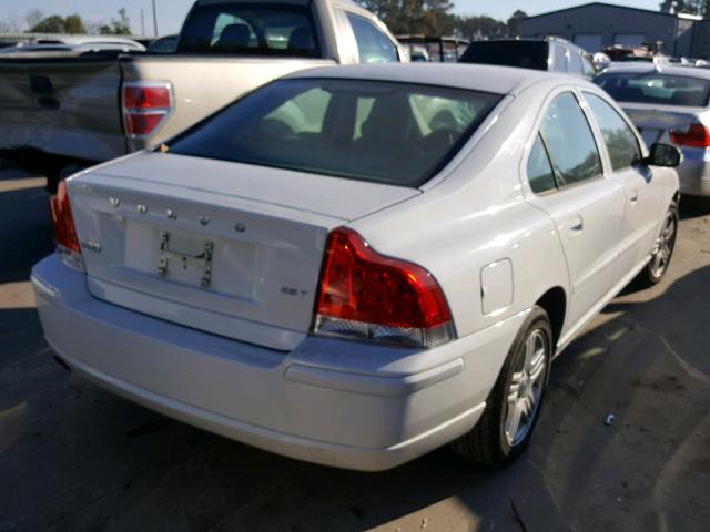 YV1RS592892726901 - 2009 VOLVO S60 2.5T WHITE photo 4