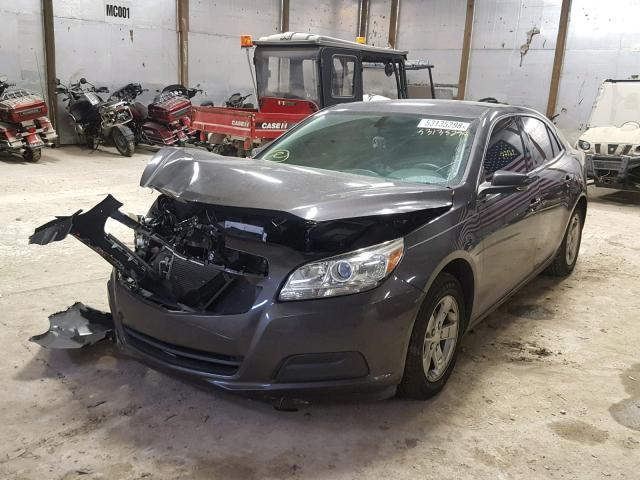 1G11C5SA9DF335039 - 2013 CHEVROLET MALIBU 1LT GRAY photo 2