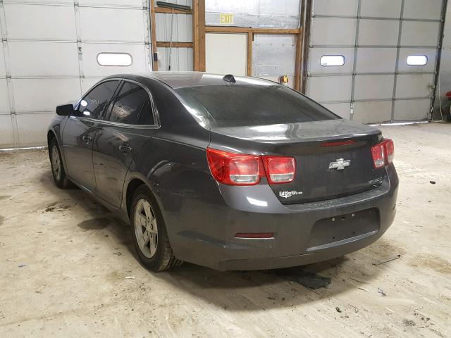 1G11C5SA9DF335039 - 2013 CHEVROLET MALIBU 1LT GRAY photo 3