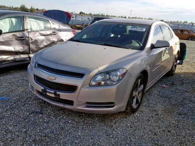 1G1ZC5E09CF290754 - 2012 CHEVROLET MALIBU 1LT GOLD photo 2