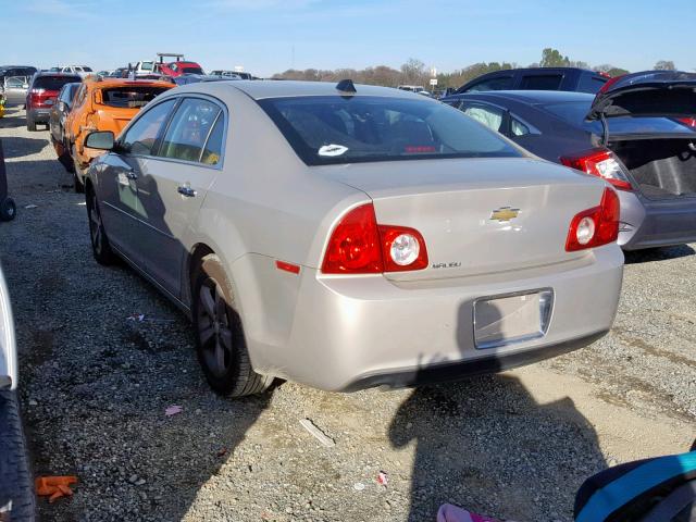1G1ZC5E09CF290754 - 2012 CHEVROLET MALIBU 1LT GOLD photo 3